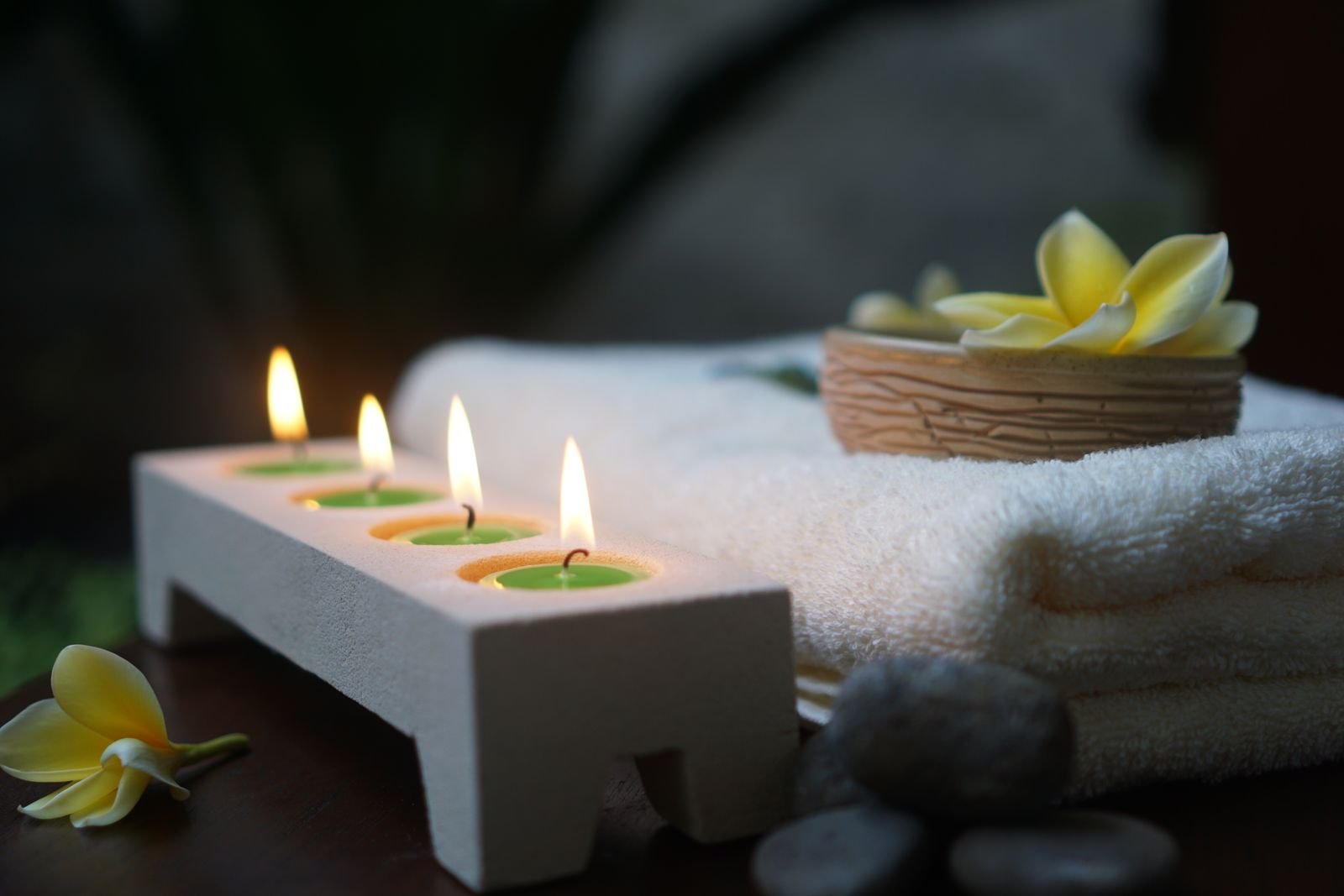 Massagem com Vela